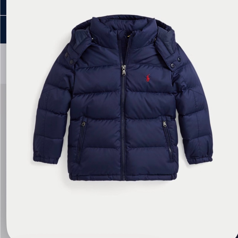 Polo by Ralph Lauren Dark Blue Puffer Coat